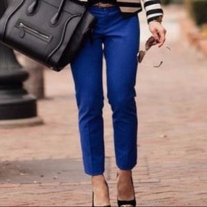 Banana Republic royal blue Sloan pant